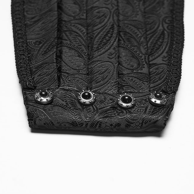 Goth  Retro Jacquard Corset