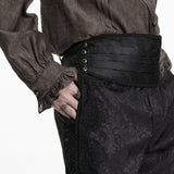 Goth  Retro Jacquard Corset