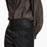 Goth  Retro Jacquard Corset