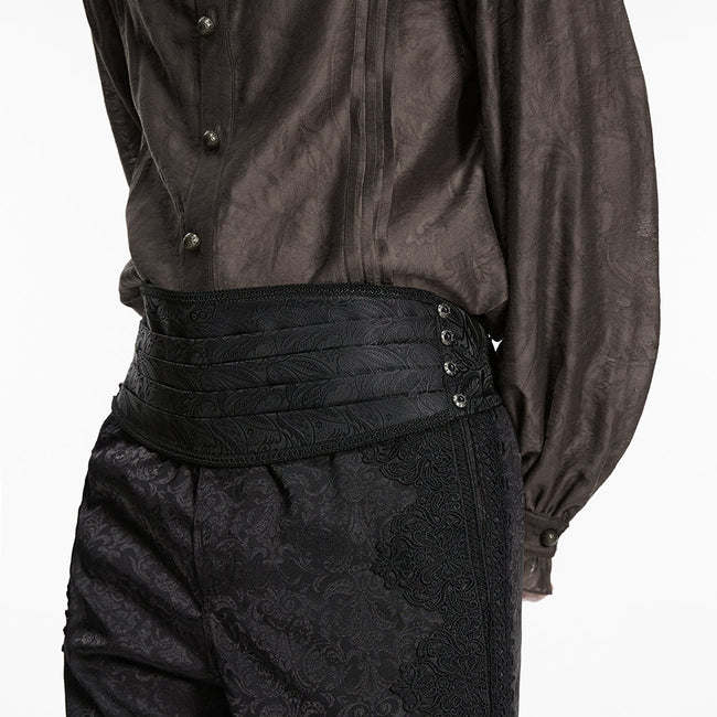 Goth  Retro Jacquard Corset
