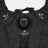 Punk Backpack with portable drinking water device