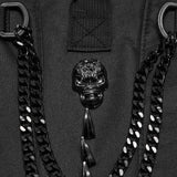 Punk Backpack with portable drinking water device