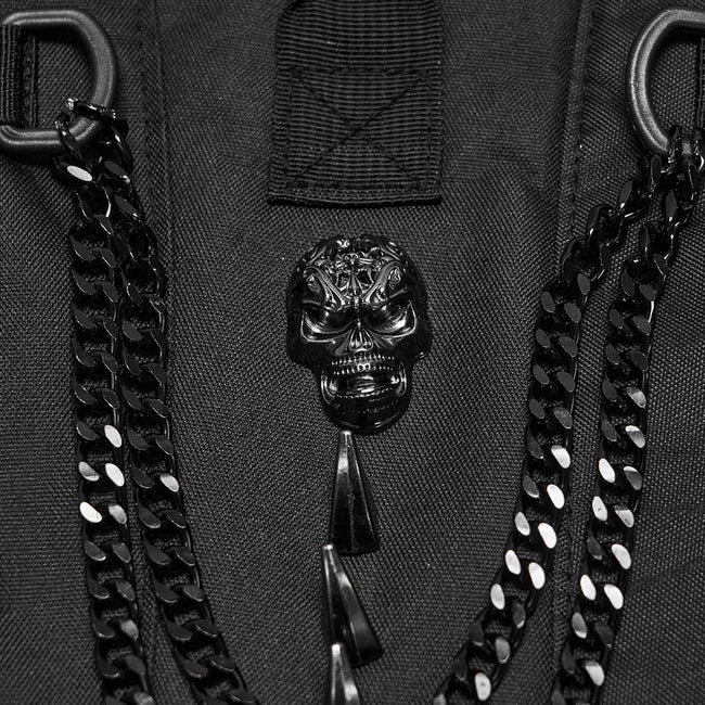 Punk Backpack with portable drinking water device