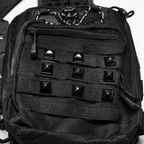 Punk Retro  Backpack with Multi pockets