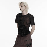 Punk Retro  Backpack with Multi pockets