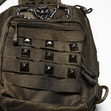 Punk Retro  Backpack with Multi pockets
