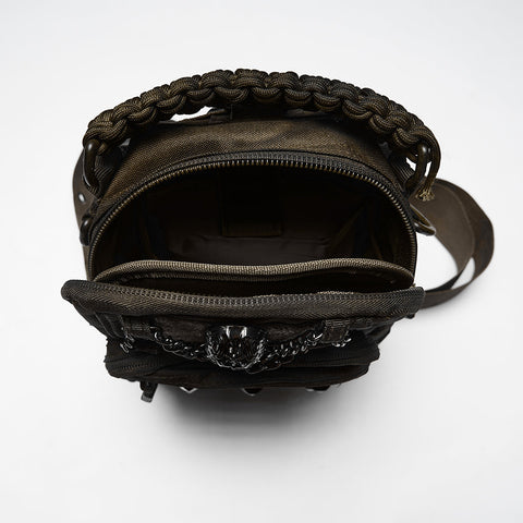 Punk Retro  Backpack with Multi pockets
