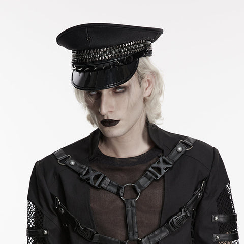 Punk military style hat