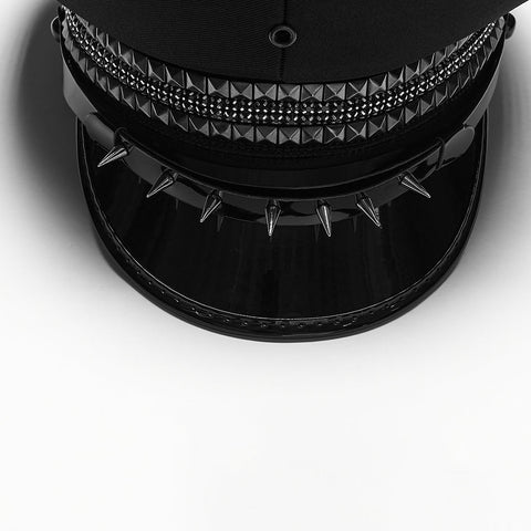 Punk military style hat