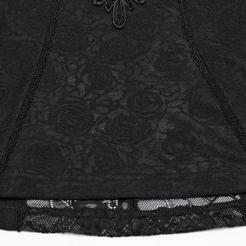 Gothic applique top