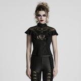 Gothic applique top