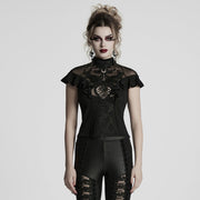 Gothic applique top