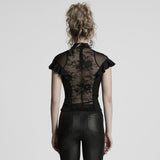 Gothic applique top