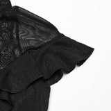 Gothic applique top
