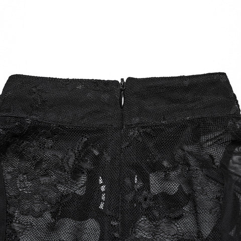 Gothic applique top
