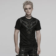 Punk Tattered Visual T-shirt