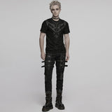 Punk Tattered Visual T-shirt