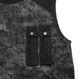 Punk Tie-dyed Vest For Men