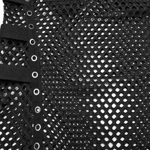 CyberPunk Sexy Mesh Vest