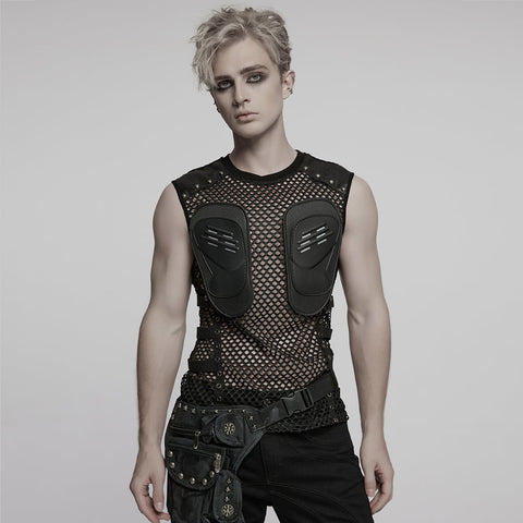 CyberPunk Sexy Mesh Vest
