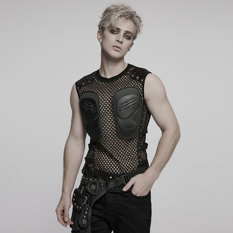 CyberPunk Sexy Mesh Vest