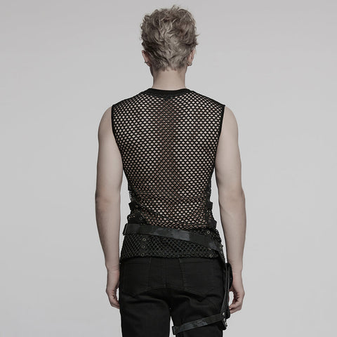 CyberPunk Sexy Mesh Vest