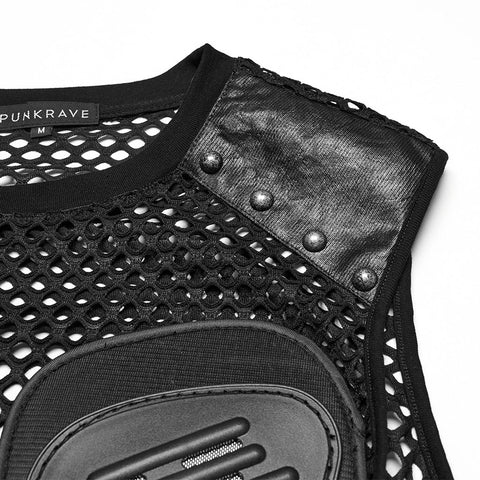 CyberPunk Sexy Mesh Vest