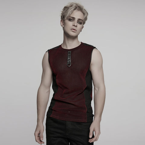 Cyber flocking mesh vest