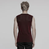 Cyber flocking mesh vest