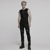 Cyber flocking mesh vest