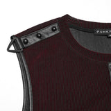 Cyber flocking mesh vest