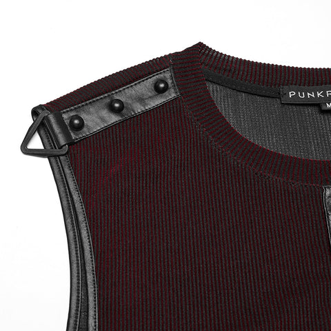 Cyber flocking mesh vest