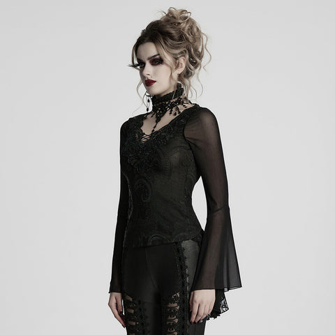 Gothic Exquisite lace T-shirt