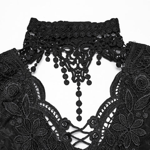 Gothic Exquisite lace T-shirt