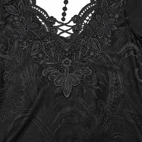 Gothic Exquisite lace T-shirt