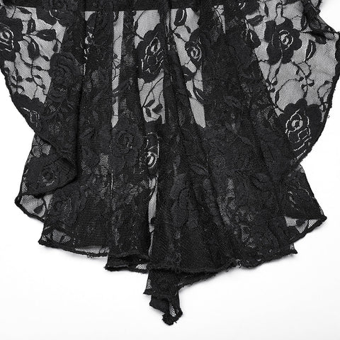 Gothic Exquisite lace T-shirt