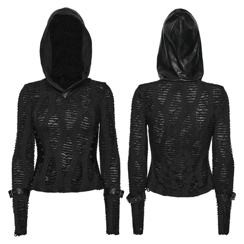 Decadent Punk Hooded T-Shirt