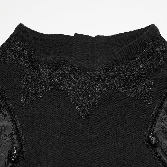 Goth minimalist jacquard  T-shirt