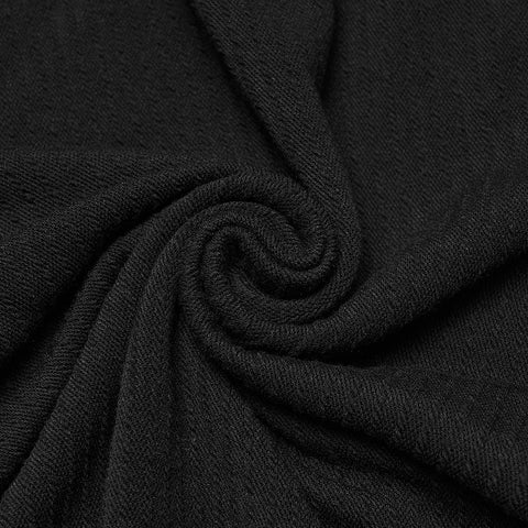 Goth minimalist jacquard  T-shirt