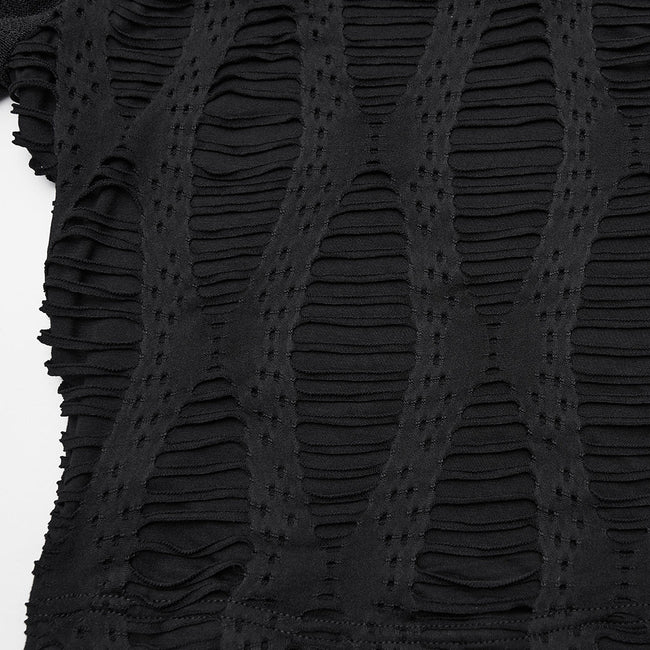 Daily Hollow-out Punk T-Shirt