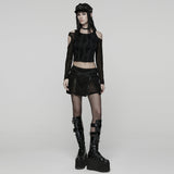 Daily Hollow-out Punk T-Shirt