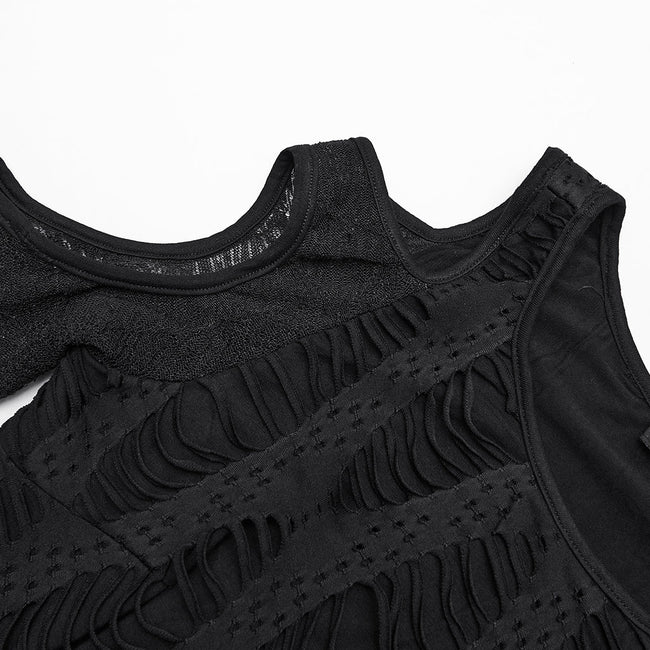 Daily Hollow-out Punk T-Shirt