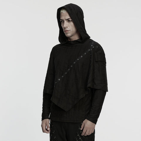Knitted Wasteland Punk T-shirt For Men