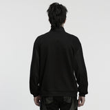 Cyberpunk Striped  Sweatshirt