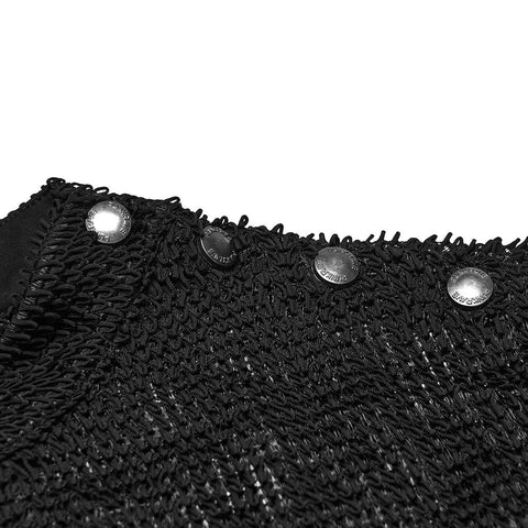 Punk Rebellious Sexy Mesh T-shirt