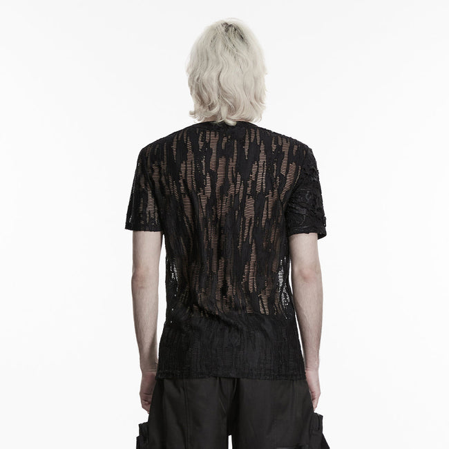 Punk Asymmetric Dark Decadent T-shirt