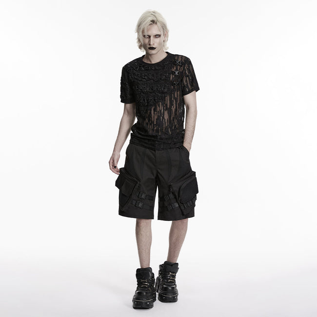 Punk Asymmetric Dark Decadent T-shirt