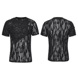 Punk Asymmetric Dark Decadent T-shirt