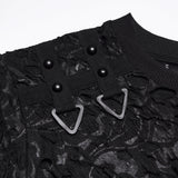 Punk Asymmetric Dark Decadent T-shirt