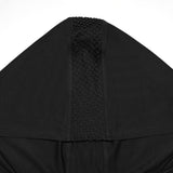 Punk skeleton vision hooded vest